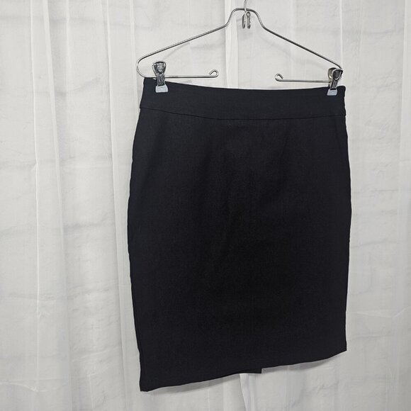 NWT Kate Kaslin Black Bodycon Pencil Skirt Mini Retro Office Party L - Picture 3 of 14
